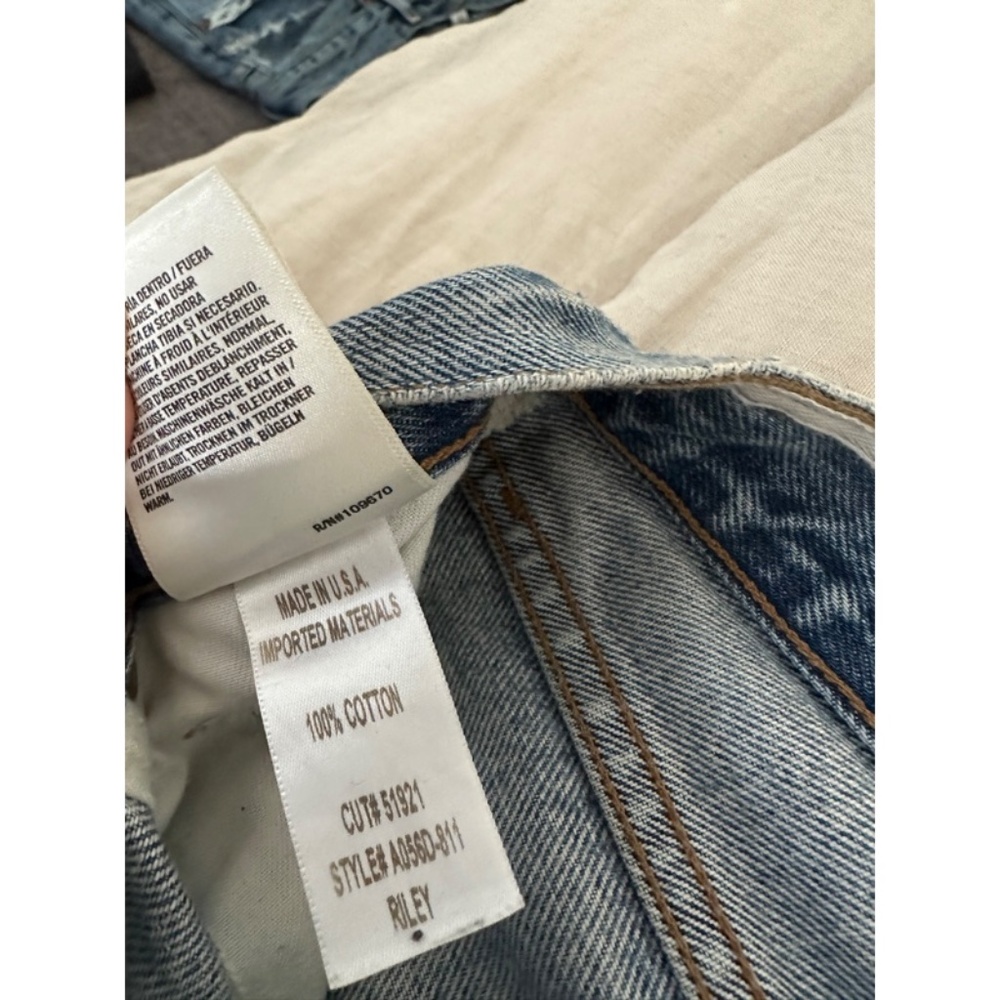 AGOLDE Riley High Rise Straight Crop Jeans - Picture 11 of 12